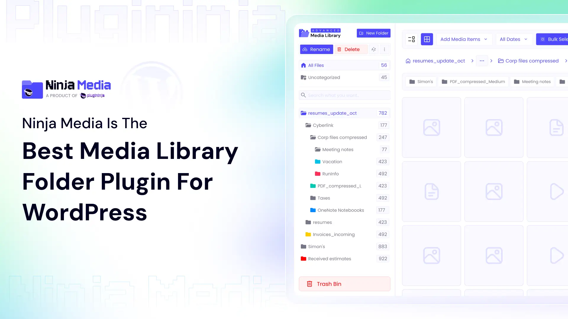Why Ninja Media Is the Best Media Library Folder Plugin for WordPress in 2026