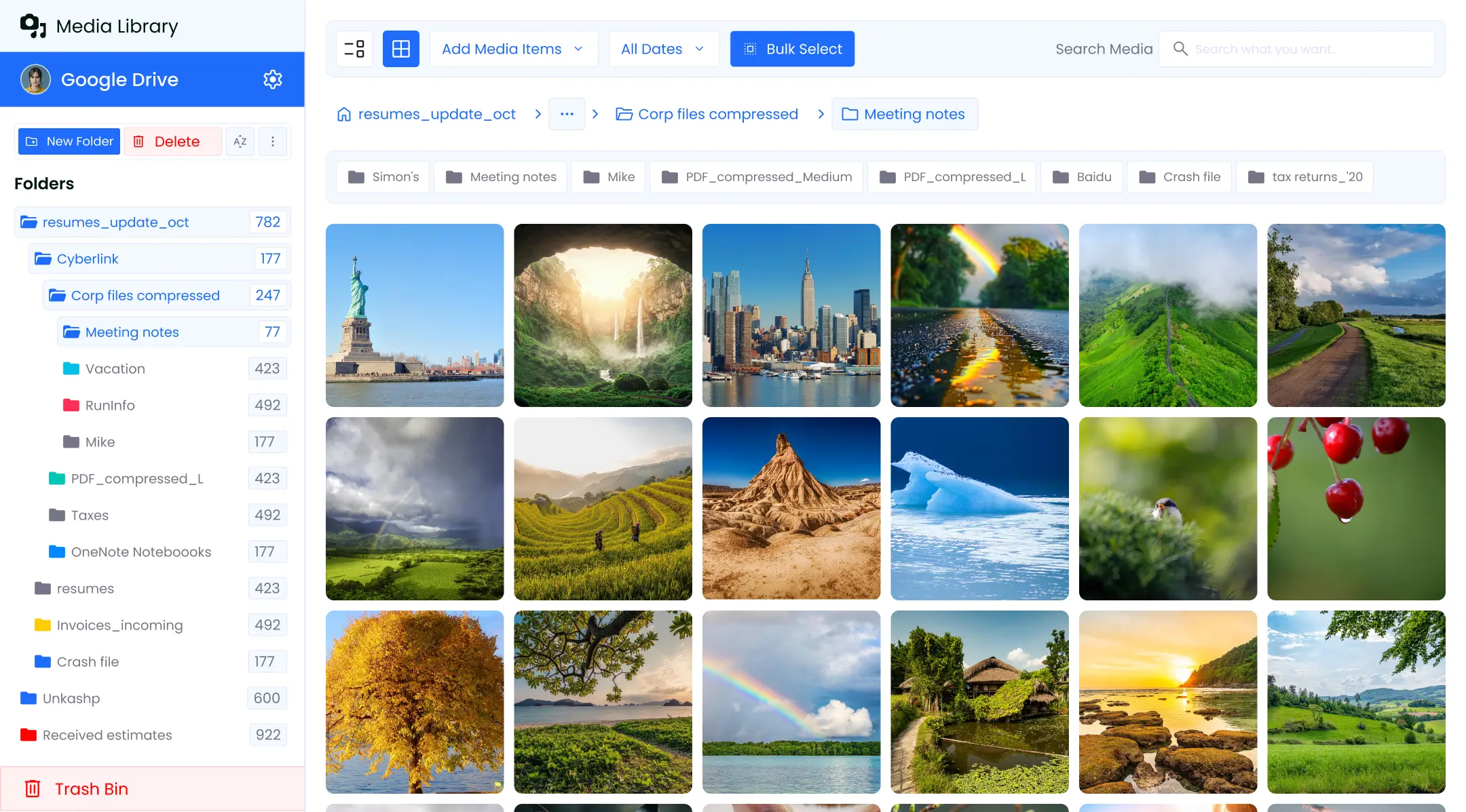Google Drive Integration for WordPress Media Library
