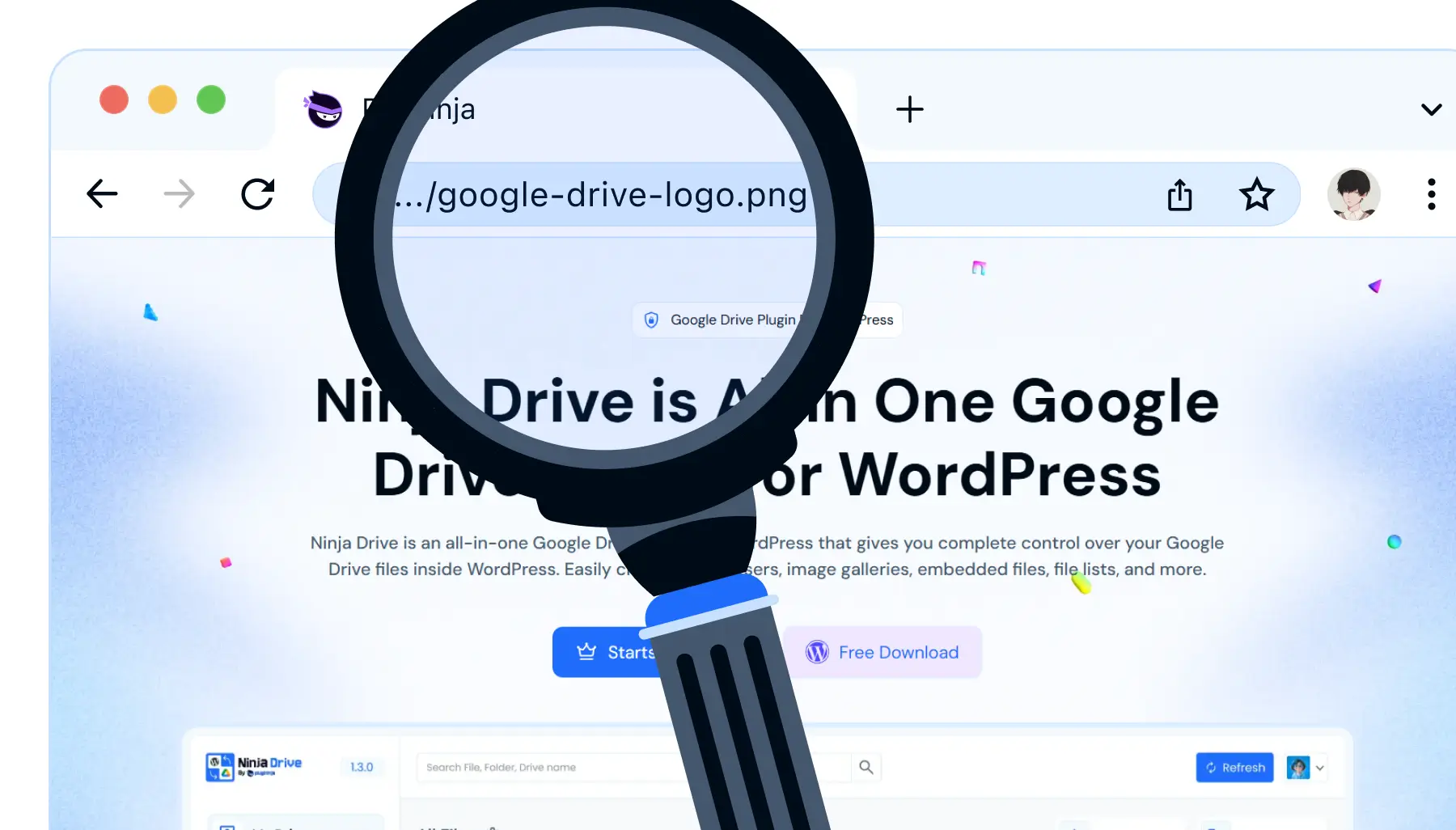 Google Drive SEO Friendly URL In WordPress
