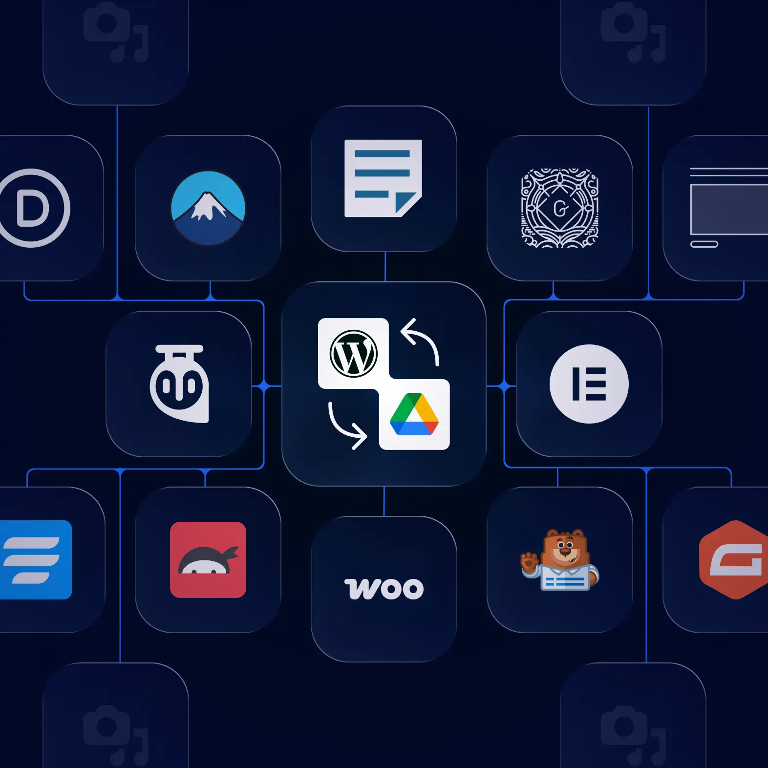 Ninja Drive for Google Drive Integration With Other Popular WordPress Plugins